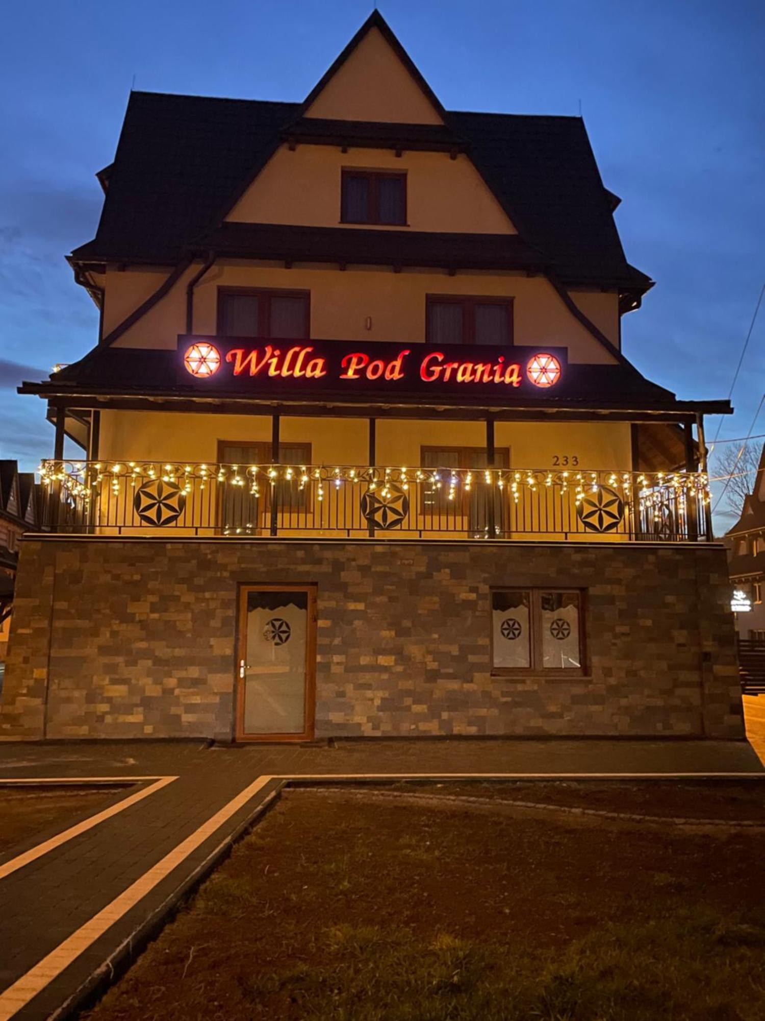 Willa Pod Grania Bialka Tatrzanska Ngoại thất bức ảnh